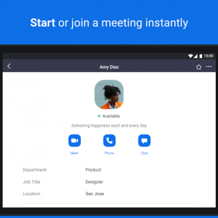 ZOOM Cloud Meetings screen 11